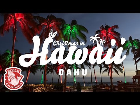 Christmas in Hawaii | Places to go in Oahu | Holiday Lights