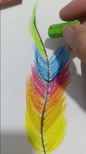نقاشی با مداد شمعی ،مدادرنگی