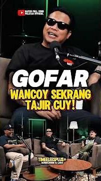 Gofar Surprised to see wancoy's salary!!️😭 #trending #podcast #gofarhilman #wancoy #viral #shorts...