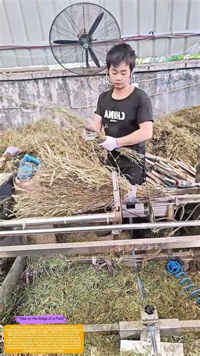How a Machine-Assisted Twist Transforms Straw Into Sweeping Tools