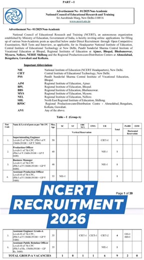7K views · 12 reactions | Recruitment of Group A,B & C (Non Teaching)...