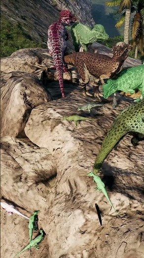 Massive Pachy Family | The Isle Evrima #theisle #dinosaur #gaming