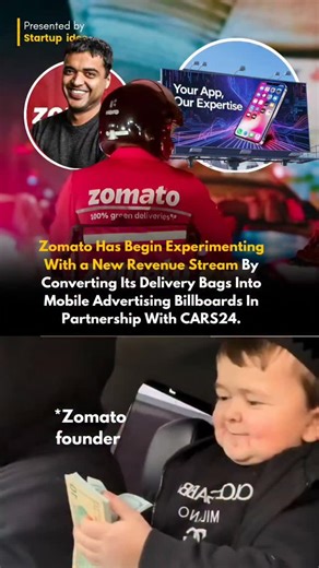 118 reactions | Zomato’s New Idea = Delivery + Advertising! ...