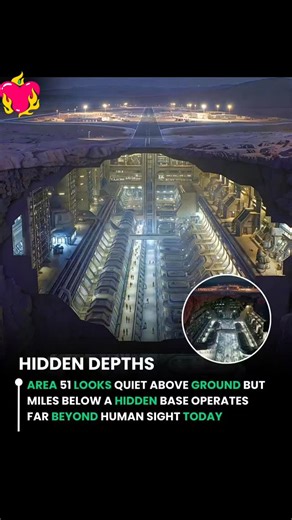 DHIRENDRA YADAV 🔱 on Instagram: "Many believe what people see at Area 51 is only the surface. Runways fences and small buildings distract from what truly matters. The real base is not visible because it was never meant to be seen. According to this idea the main facility exists miles underground. Massive tunnels hidden elevators and sealed chambers stretch beneath the desert. The surface base acts as camouflage drawing attention away from deeper activity. Supporters say this explains the extrem