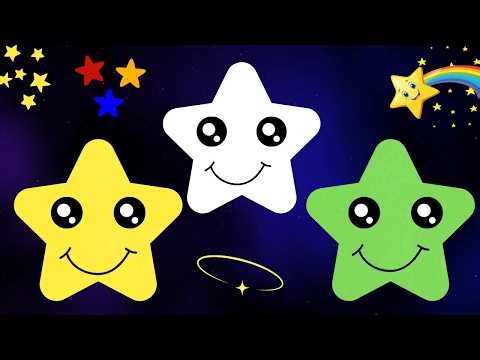 Twinkle Twinkle Little Star | Gentle Nursery Rhymes 💤| Baby Sleep Music