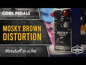 Mosky Brown Distortion. High gain Marshall tones on a budget!