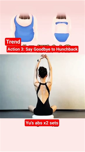 Quickly slim your back and get rid of flabby arms! Let's get slim and healthy together! #fitness