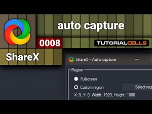 0008. auto capture in ShareX