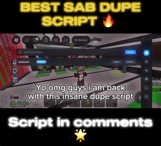 Steal a brainrot infinite money dupe script #delta #script #roblox #instantsteal #new