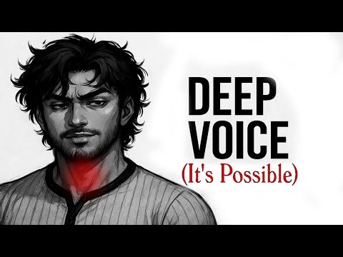 How To Get a Deep Masculine Voice. (Proven Methods Only!)