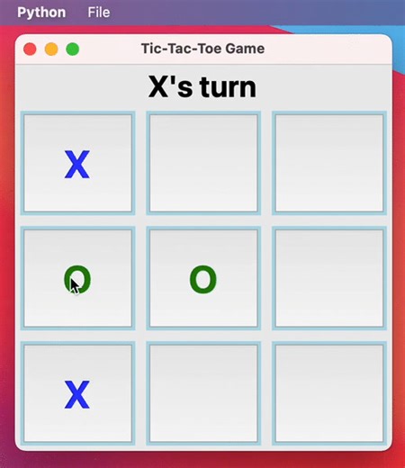 15 reactions |  Build a Tic-Tac-Toe Game With Python and Tkinter — https://realpython.com/tic-tac-toe-python/ #python | Real Python | Facebook
