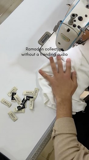 LILLY on Instagram: "From vision to reality—every stitch, every press, every reaction tells a story. Behind the scenes of our Ramadan collection, where passion meets precision. ✨ #CraftedWithCare #RamadanCollection"