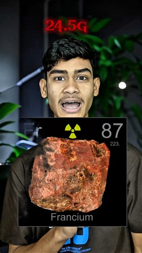 "The World's Rarest Element Francium Unveiled" #shrots #sciencefacts #RareElement #trending