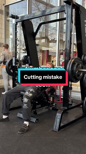 Number one cutting mistake when I see to programing - Code “KD” @ekkovision Code “DELTS” @gym_pin - #bodybuilding #lifting #hypertrophy #diet #deficit