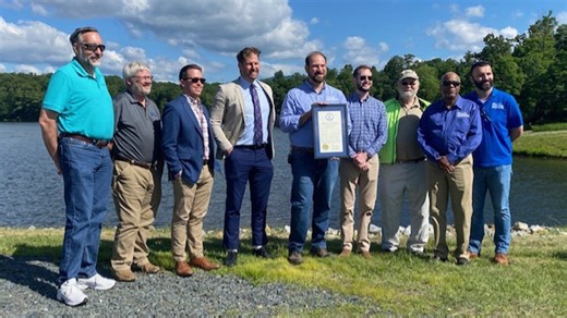 State officials celebrate Dam Safety Awareness Day at Amherst County dam