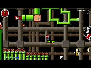Mario Editor (ME) Custom Level - Automatic Level