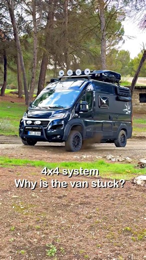 🚐 Why our van gets stuck with 1 wheel in the air?… Diff Lock Solution 🔥