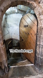 The crypt within the ancient cathedral floods annually. #explore #cathedral #travel #england | Ever Alonzo