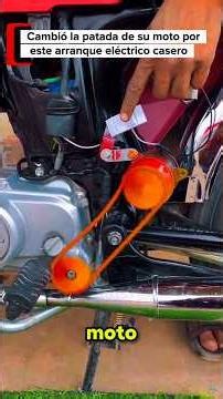 He Replaced His Motorcycle Kick-Starter With This DIY Electric Start