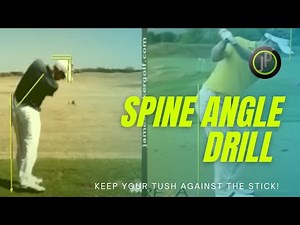 Golf Swing | Spine Angle Drill