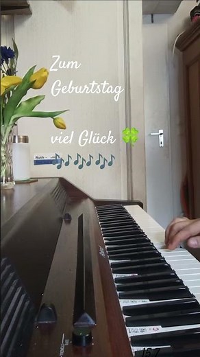 Happy birthday to you |(Mit-sing Version) Piano Klavier zum Geburtstag viel Glück