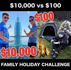 818K views · 444 shares | Family holiday trip! Who will go to Dubai or have to go camping? | Adam B | Facebook