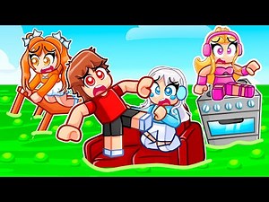 FLOOR is ACID In Roblox With MY CRAZY FAN GIRLS...