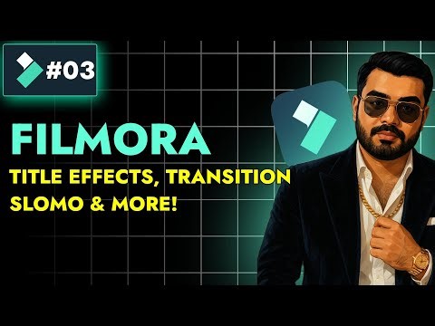 FILMORA 14 | ADD TEXT EFFECTS, TRANSITIONS, VFX & MORE | BASIC VIDEO EDITING TOOLS TUTORIAL EP 03