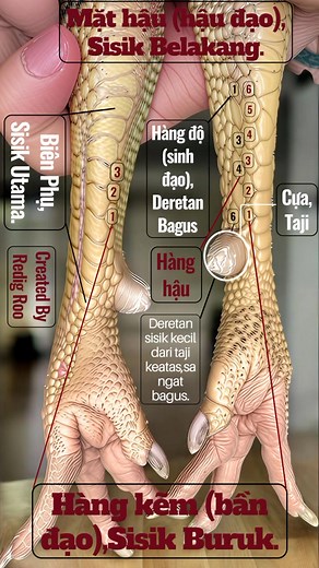 Sisik belakang terbelah 💢 | Rediq Roo