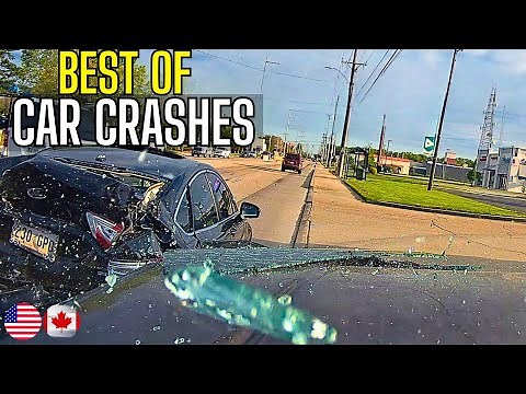 Best of Car Crashes Compilation | USA & Canada - 9