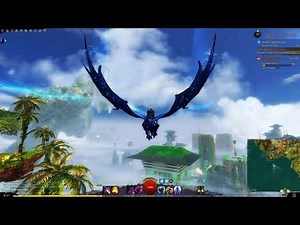 GW2 Skyscale Updrafts and Ley Lines