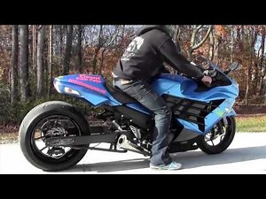 Garwood Custom Cycles Showcases the 2012 - 2013 ZX14 Brocks Alien Head Exhaust (Motorcycle Video)
