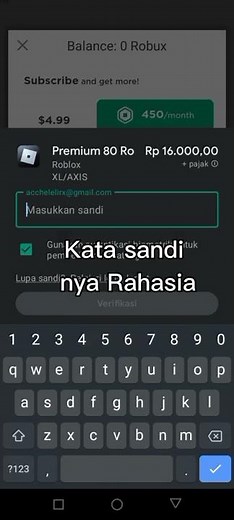 ~•°| Cara Beli Robux Pake Pulsa | Roblox | Cara Beli Robux