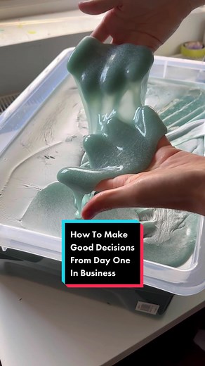 We asked @slimeglitterz what they’d write in a letter to themselves about starting a business. Here’s how they’d make good decisions from day one 💚 #GetPeaceOfMind #QuickBooks #Ad #SmallBizUK #SmallBusinessUK