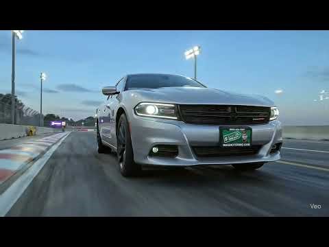 Dodge on a street racetrack