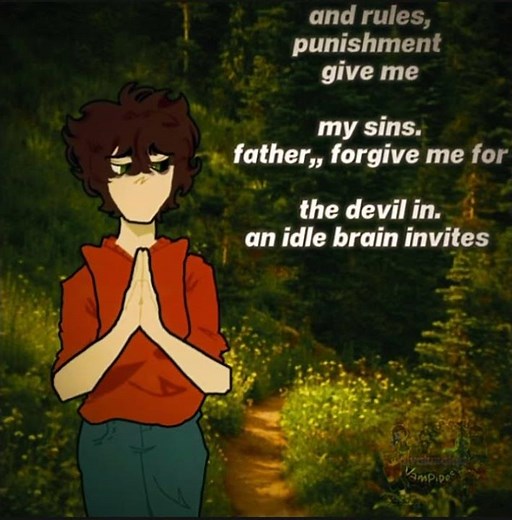 an idle brain invites the devil in - oc tweening !! #ocs #tweening #salemthemusical #oclore #fypシ