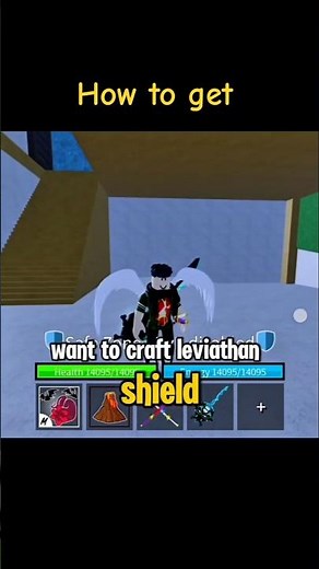 How To Get Levi Shield 💯 | Blox Fruits 🛡️ #Shorts
