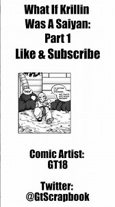 What If Krillin Was A Saiyan Part 1 | Dragon Ball What If Comic Dub