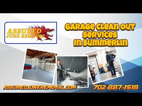 Garage Clean Out Services In Summerlin | Assured Junk Removal Summerlin