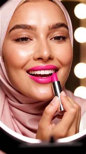 beautiful women makeup #hijab #glowingskin #hijabstyle #blonde