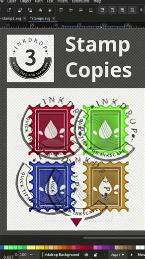 Stamps - Inkscape Inkdrop