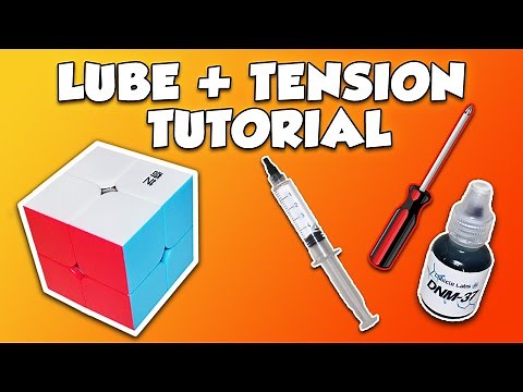 HOW TO LUBE & TENSION A QIYI QIDI 2x2 | DETAILED SET-UP VIDEO | THE CREATIVE CUBER