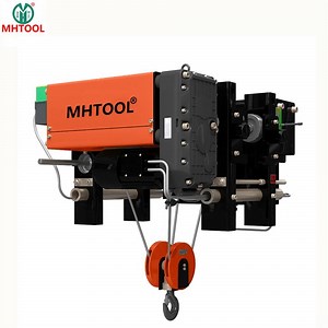 [Hot Item] 20ton Mhtool Low Headroom European Electric Steel Cable Hoist with Electric Trolley