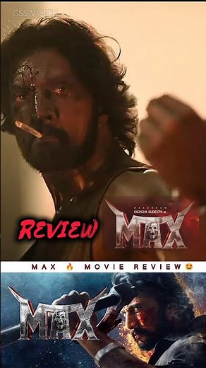 Max Movie Review🤩 / Maximum மாஸ் 💥🔥/ GSS VOICE/ #shorts #review