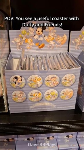 POV: You find a useful caster with your favourite Duffy and Friends characters! #hkdl #shorts