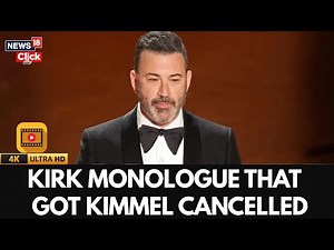 Jimmy Kimmel Taken Off Air Over Charlie Kirk Comments | Charlie Kirk Assassination | 4K | N18G