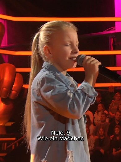 Nele singt SOPHIA bei The Voice Kids