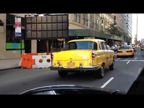 Checker cab - vintage NYC taxi