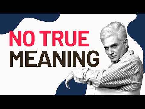 Introduction to Derrida: Deconstructionism