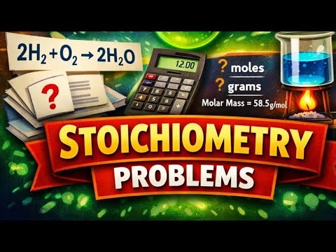 #ICSE CHEMISTRY #2026#Stoichiometry Problems#